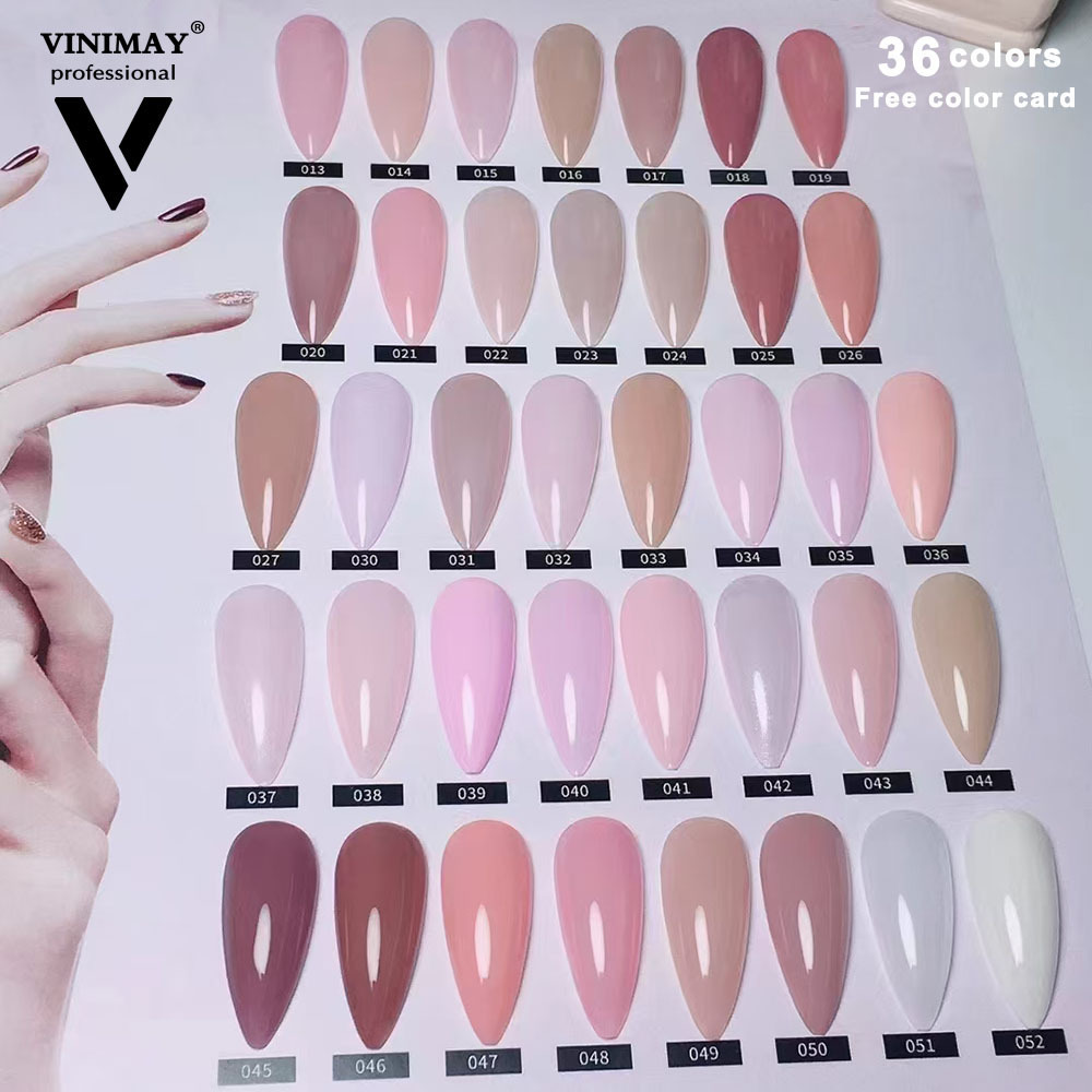 Nail Art France - France Transparent Gel Nail Polish Set