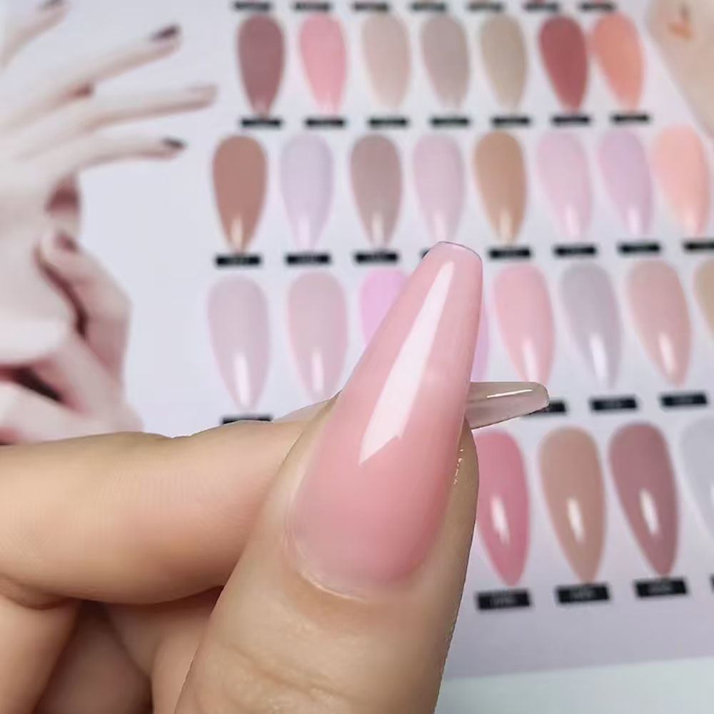 France Transparent Gel Nail Po - đánh giá và giá Nail Art France