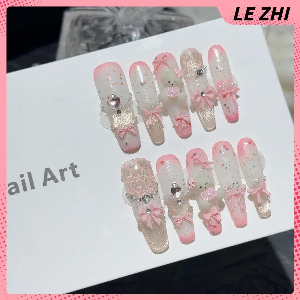 10Pcs Long Coffin Stiletto Lit - đánh giá và giá Nail Art France
